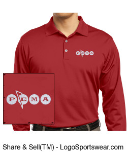 Nike Mens Long Sleeve Dri-FIT Stretch Tech Polo Design Zoom